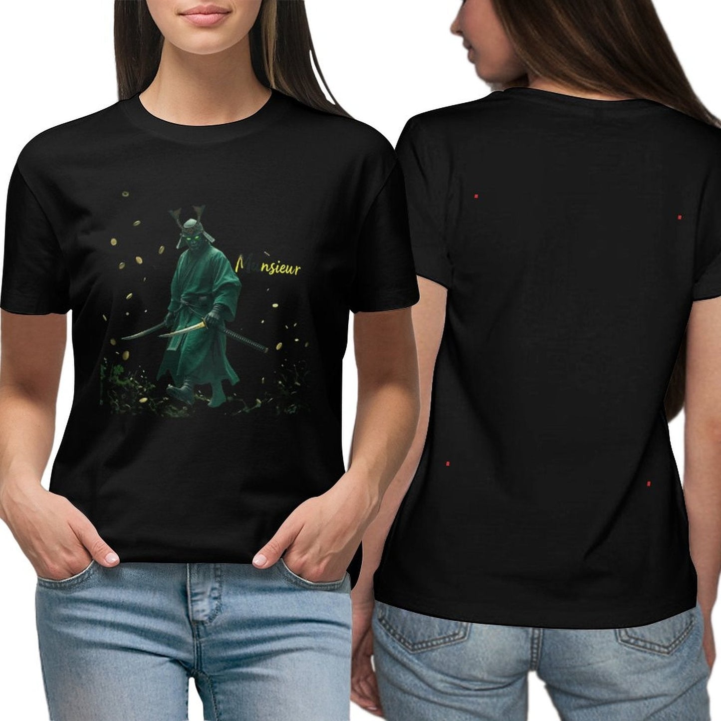 Munsieur St. Patrick's Day Collection for Women | Emerald Green Celtic Warrior T-Shirt