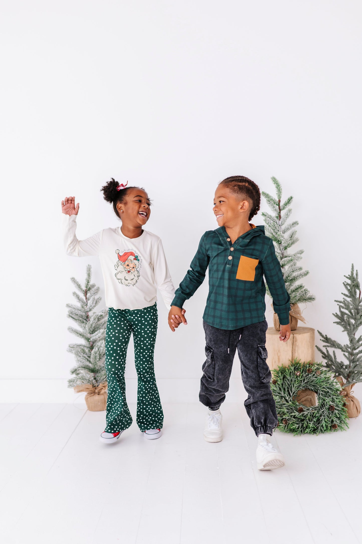 Jolly Santa | Bamboo Long Sleeve