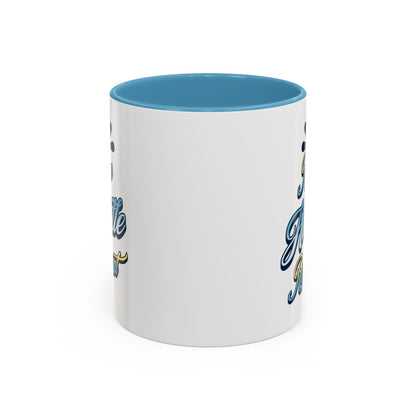 Rise Hustle Repeat Accent Coffee Mug – Inspiring Motivational Drinkware Mug