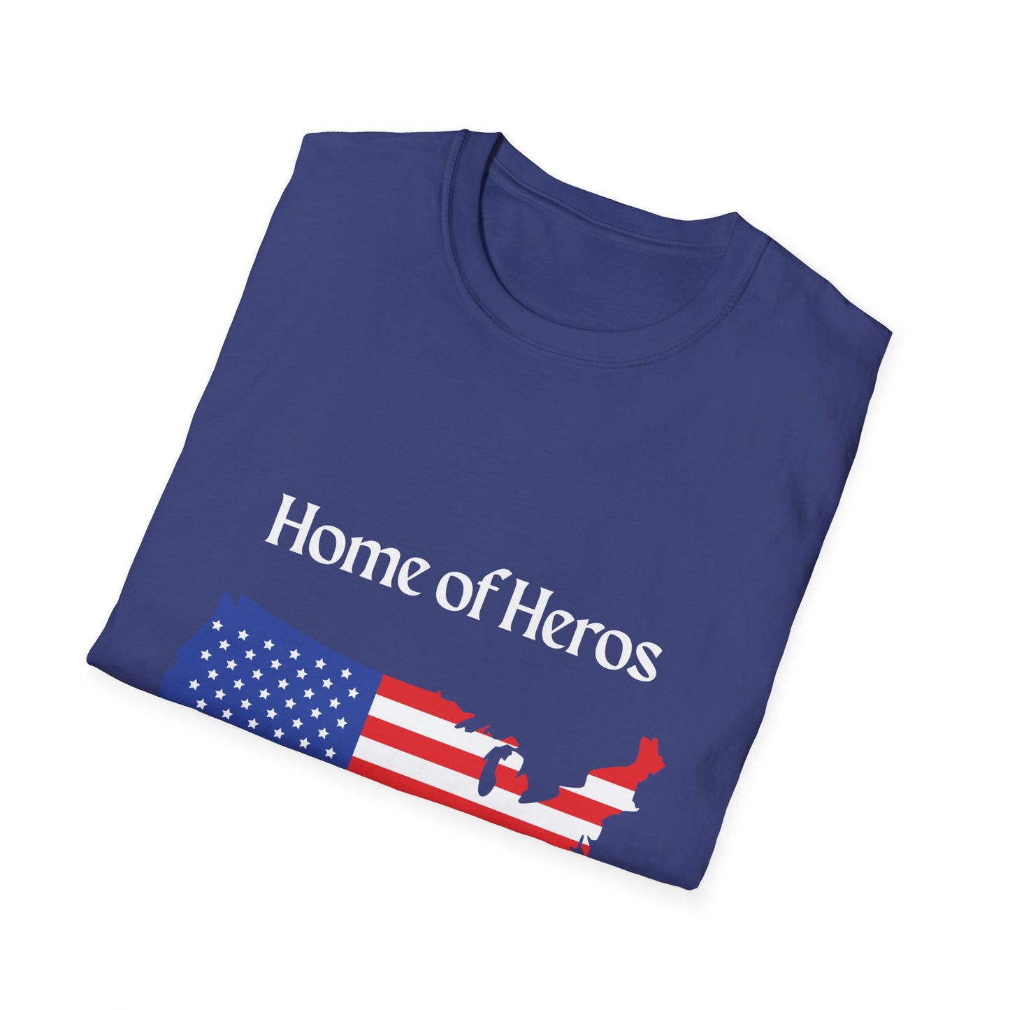Home of Heroes American Flag T-Shirt