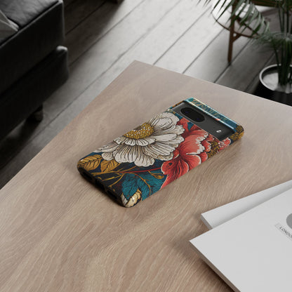Artistic Floral Tough Phone Case
