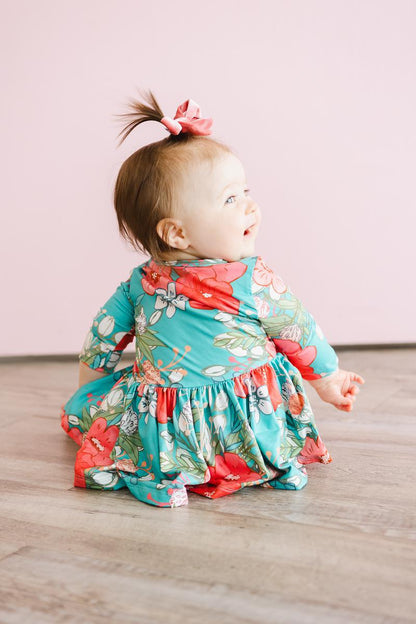 After the Rain 3/4 Sleeve Twirl Bodysuit