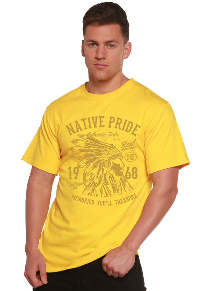 Native Pride Spun Bamboo® Men's Bamboo Viscose/Organic Cotton Short Sleeve Graphic T-Shirt