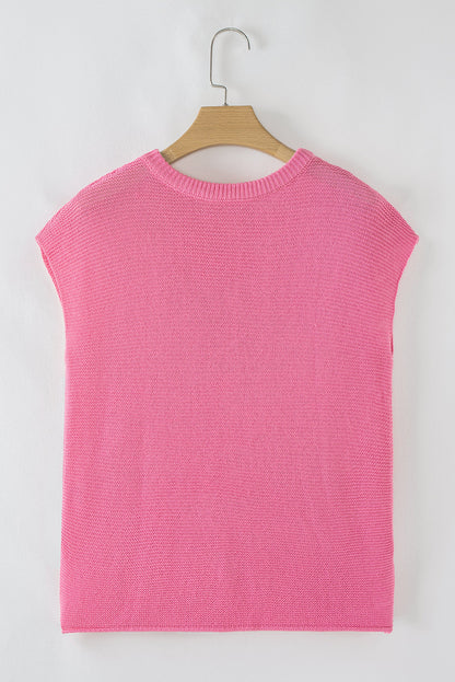 Jemma Sweater Tee with Side Slits