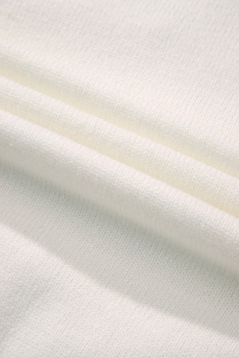 Plus Size Christmas Holly Jolly Colorblock Edge Sweater