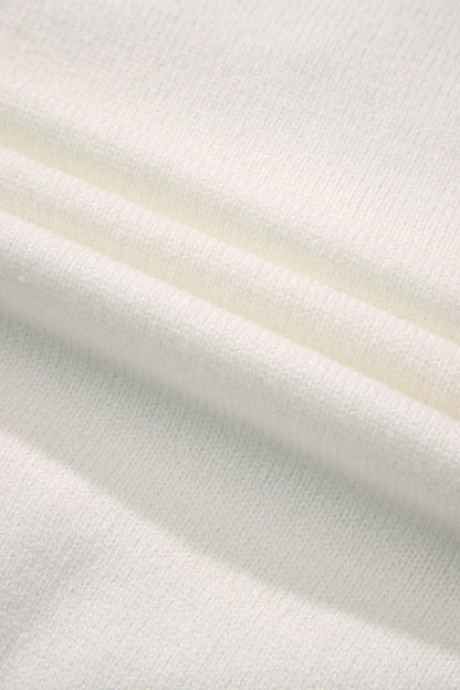 Plus Size Christmas Holly Jolly Colorblock Edge Sweater