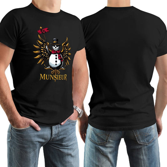 Munsieur Design Christmas Collection "Jack Floss" Tee for Men