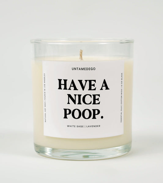 Have a Nice Poop | Funny Candle