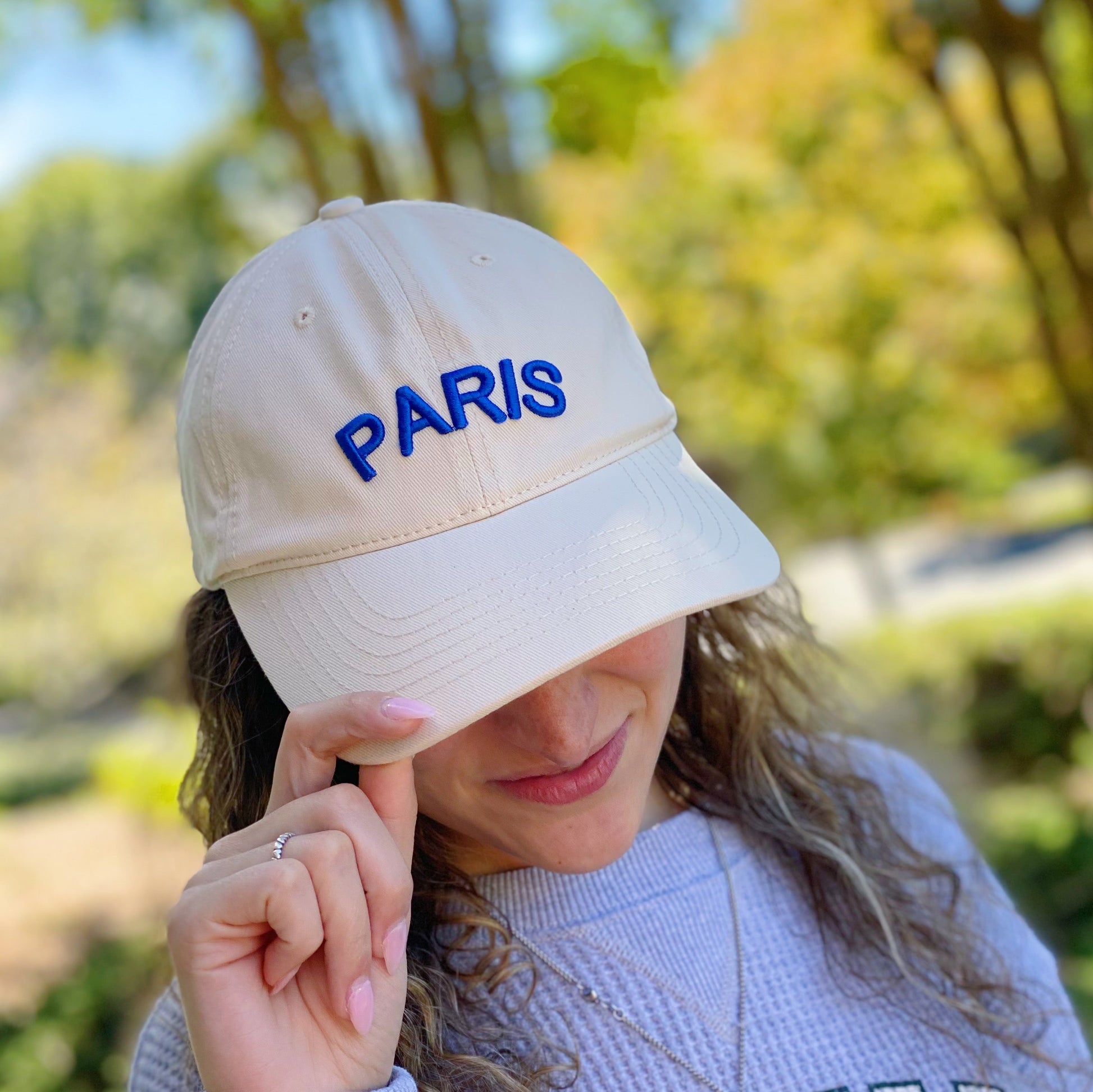 Favorite Word Cotton Ball Cap - Aaria Tees