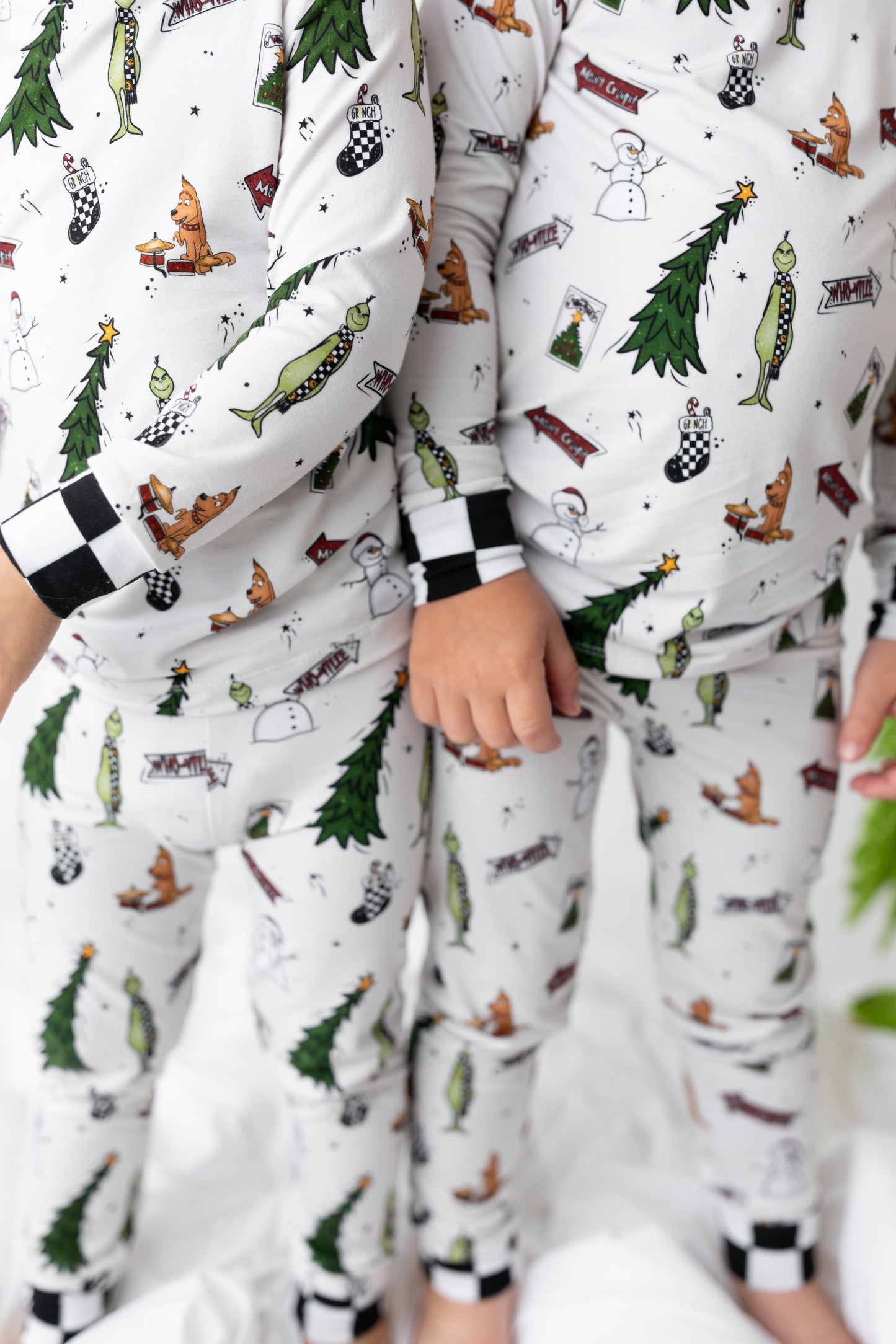 Holiday in Whoville-AK Dreamers Bamboo zipper PJ’s PRE ORDER