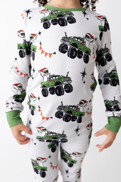 Snow Squad-AK Dreamers Bamboo zipper PJ’s PRE ORDER