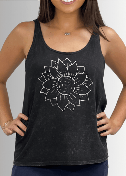 A Simple Flower Premium USA Made Cotton Tank Top