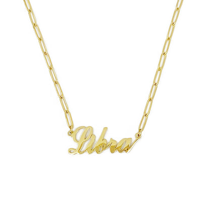 Annie Zodiac Chain Necklace - Aaria Tees