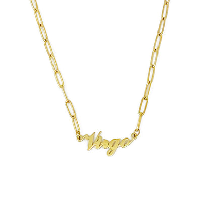 Annie Zodiac Chain Necklace - Aaria Tees