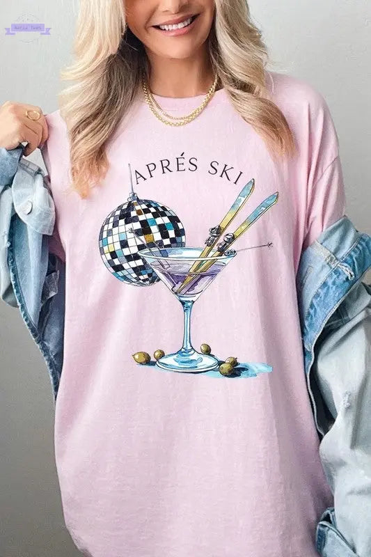 Apres Ski Club Graphic Plus Heavy Cotton Tee Color Bear Aaria Tees