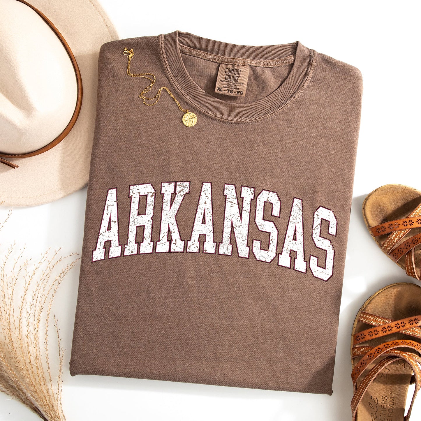 Arkansas, Football, Sports, Game Day, Big Game, Touchdown, Tailgate Party, University, College, State Tshirt Comfort Colors T-Shirt