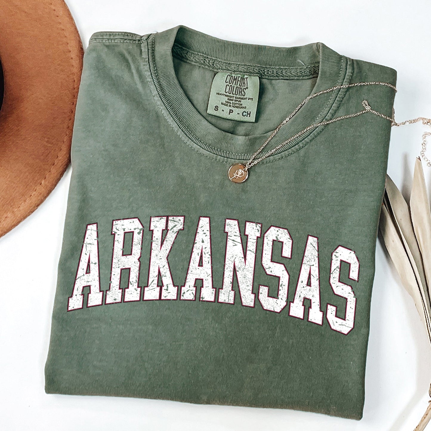 Arkansas, Football, Sports, Game Day, Big Game, Touchdown, Tailgate Party, University, College, State Tshirt Comfort Colors T-Shirt