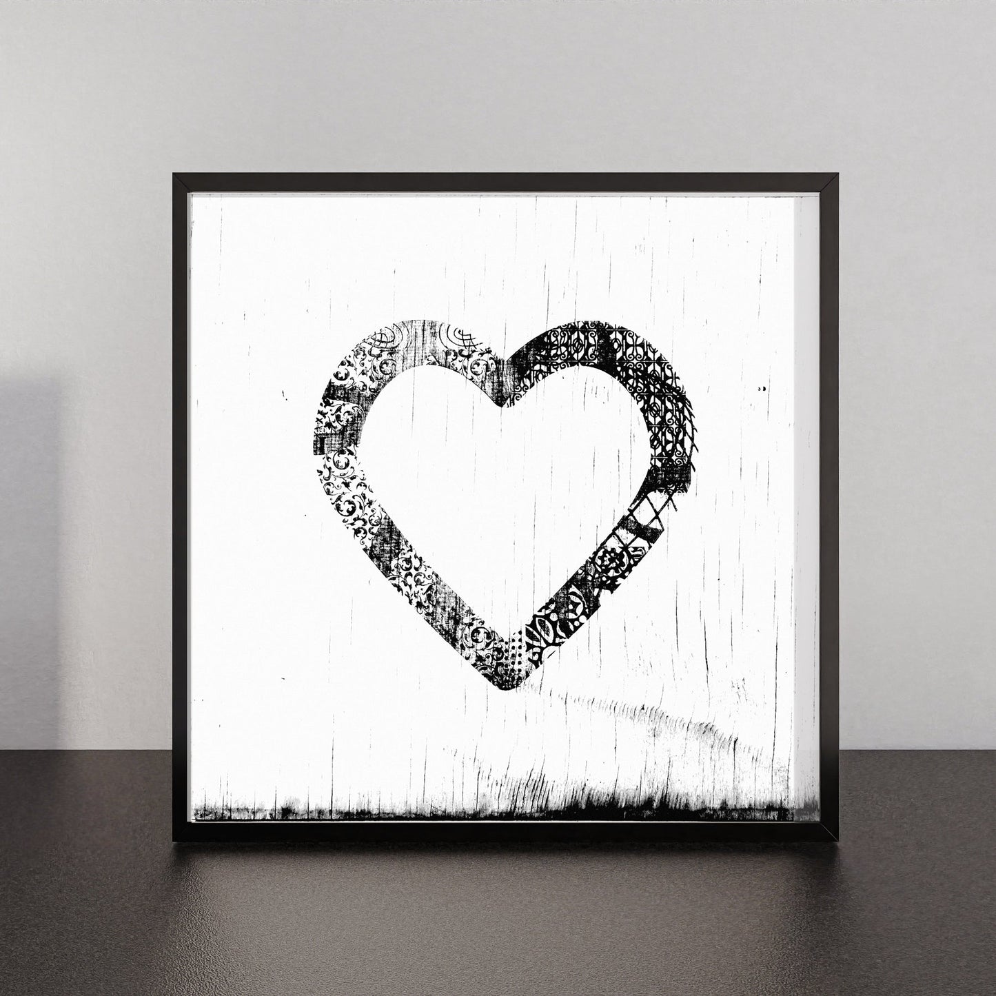 Ornamental Heart Art Prints
