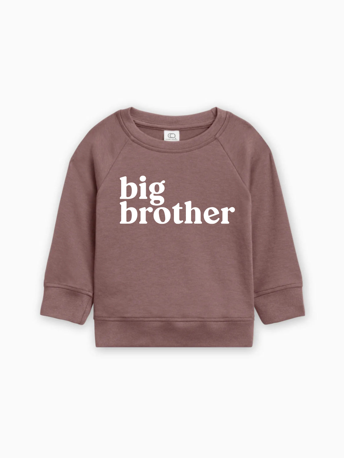Big Bother Organic Cotton Pullover (Serif)