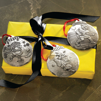 Football Bear Ornament