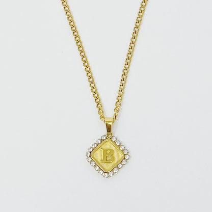 Aztec Delight Initial Necklace - Aaria Tees