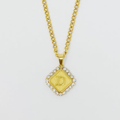 Aztec Delight Initial Necklace - Aaria Tees