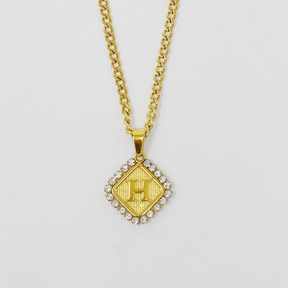 Aztec Delight Initial Necklace - Aaria Tees