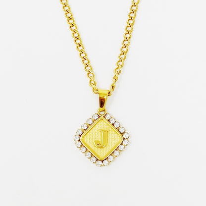 Aztec Delight Initial Necklace - Aaria Tees