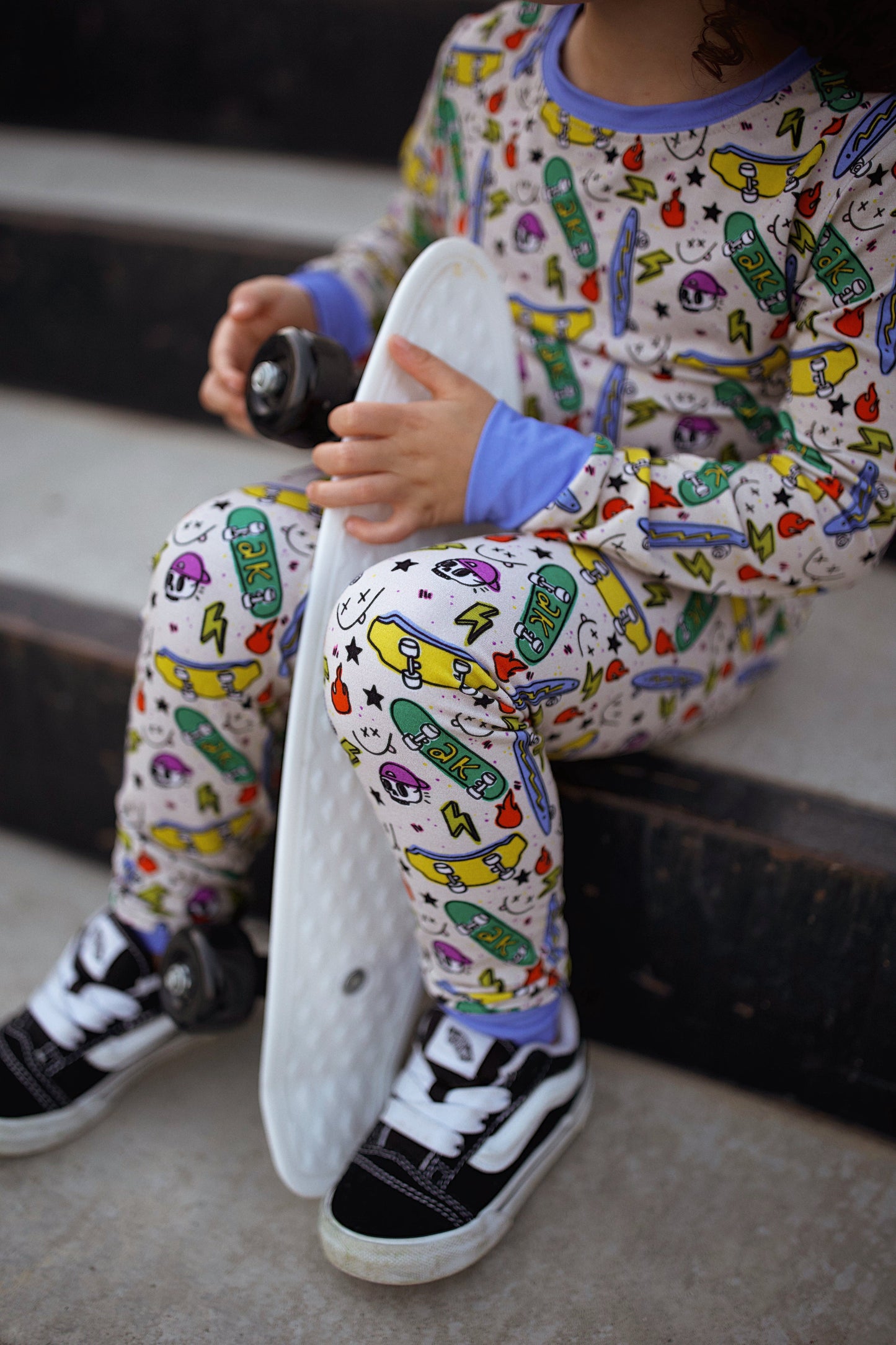 Skate & Snooze-AK Dreamers Bamboo 2PC PJ’s