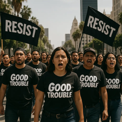 GOOD TROUBLE FASHION Good Trouble T Shirt - Bold Graphic Tee