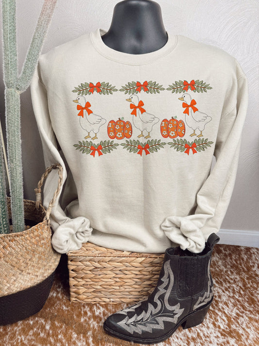 FALL PUMPKIN GOOSE