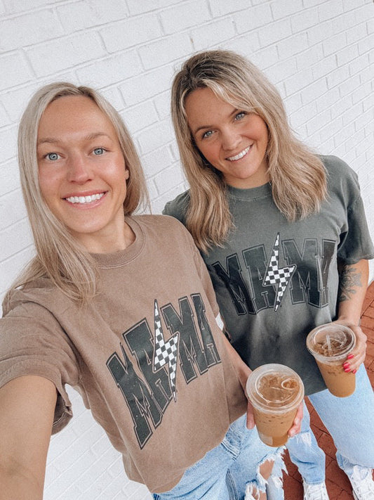 Mama Comfort Colors Graphic Tees (Lightning Condensed)