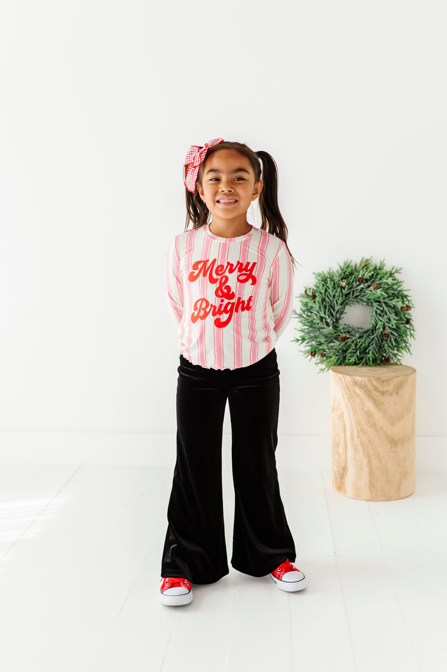 Black Velvet | Wide-Leg Pants