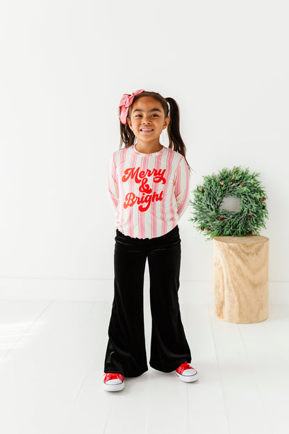 Black Velvet | Wide-Leg Pants