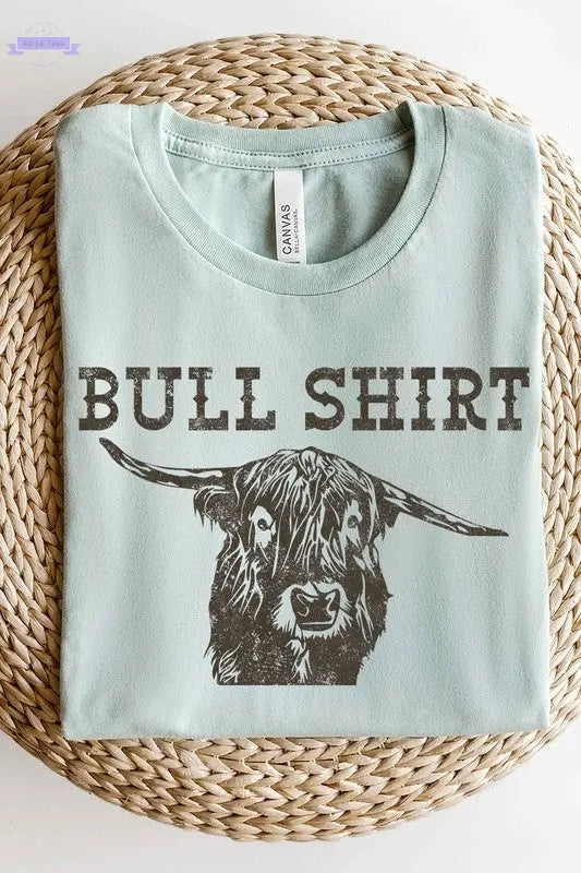 BULL SHIRT GRAPHIC T-SHIRT - Aaria Tees