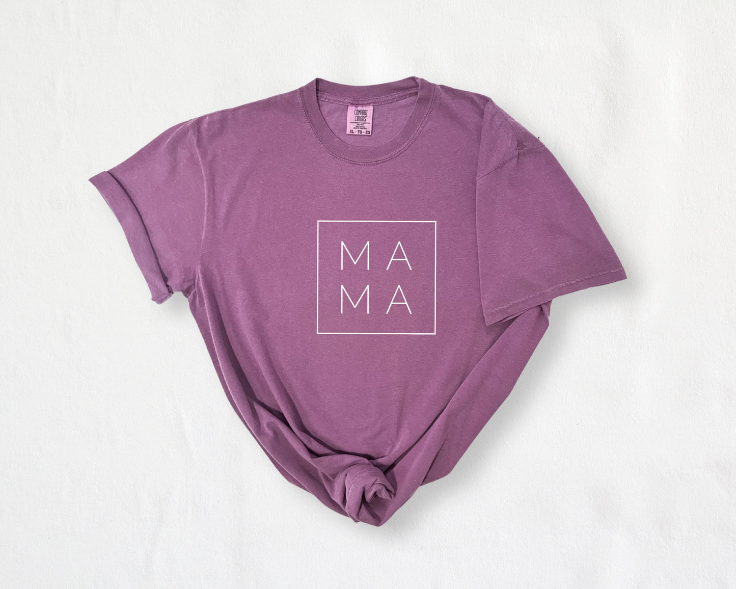 Mama Comfort Colors T Shirt (Square/Boxed)