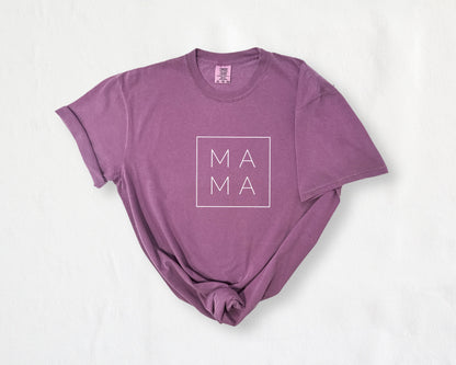 Mama Comfort Colors T Shirt (Square/Boxed)
