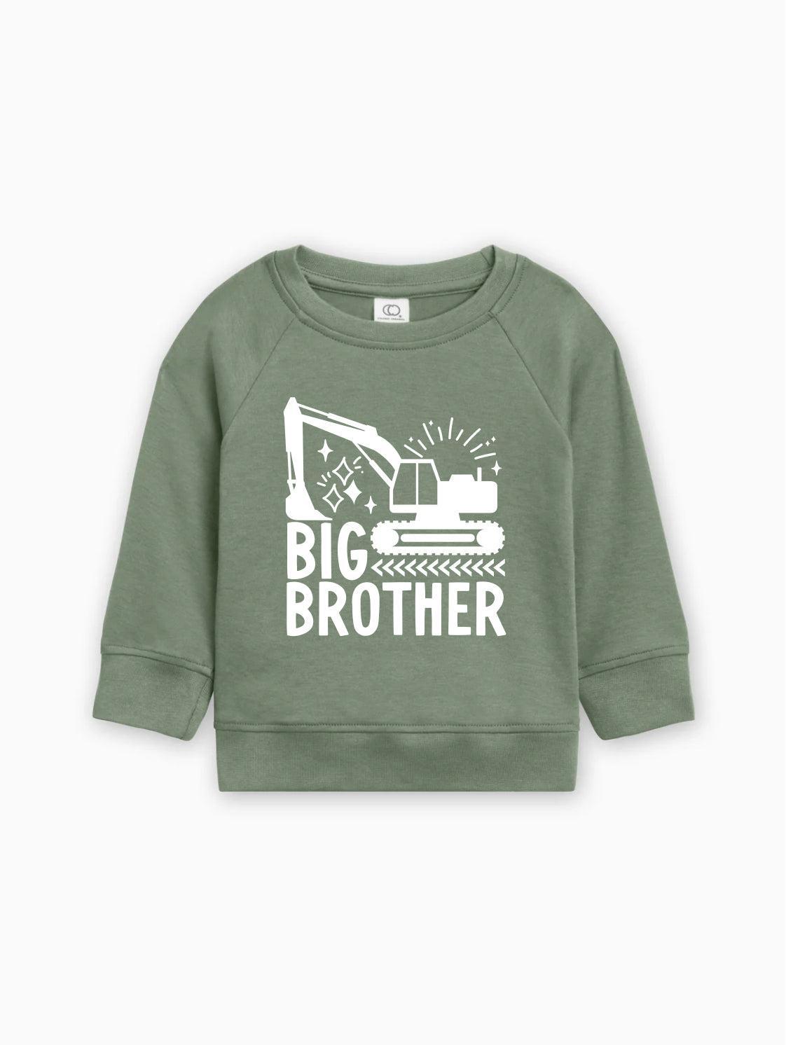 Big Brother Organic Cotton Pullover (Crane)