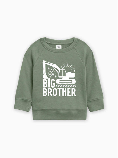 Big Brother Organic Cotton Pullover (Crane)