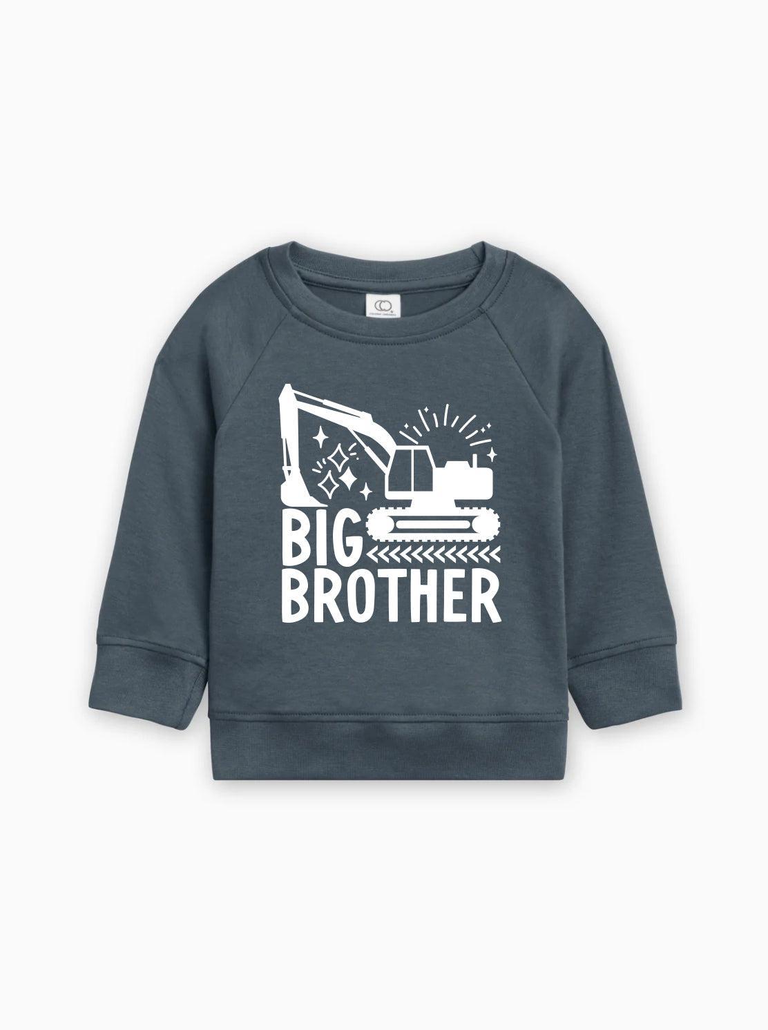 Big Brother Organic Cotton Pullover (Crane)