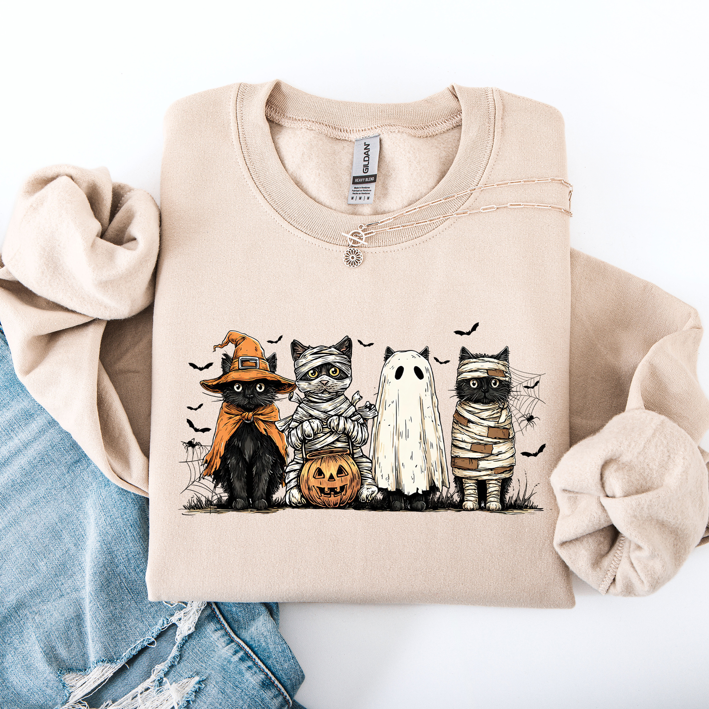 Black Cats Pumpkin, Ghost Cats, Retro Halloween, Gothic, Halloween Cat Mama Shirt, Autumn, Black Cat, Halloween Sweatshirt