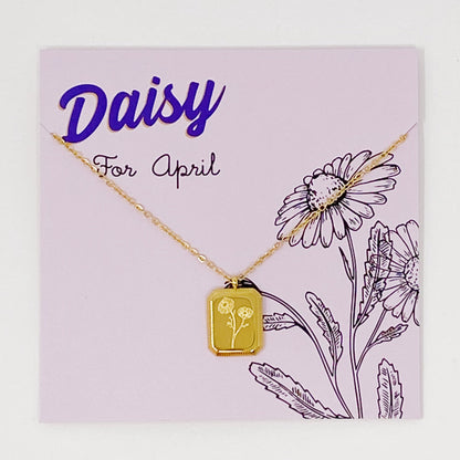 Blooming Birth Month Necklace - Aaria Tees