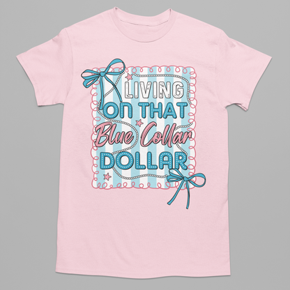 Blue Collar Dollar Graphic Tee
