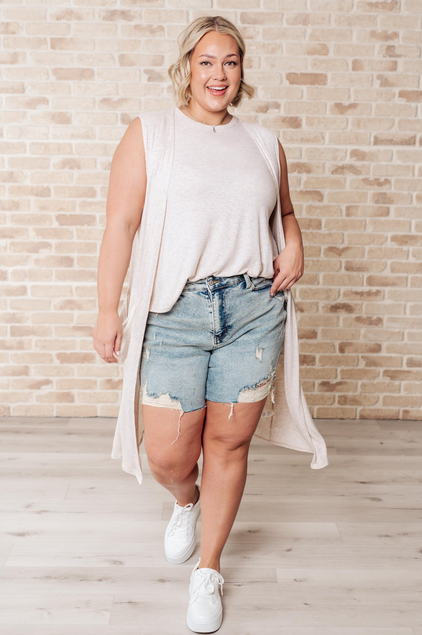 Breezy Boho Sleeveless Cardigan (Online Exclusive)