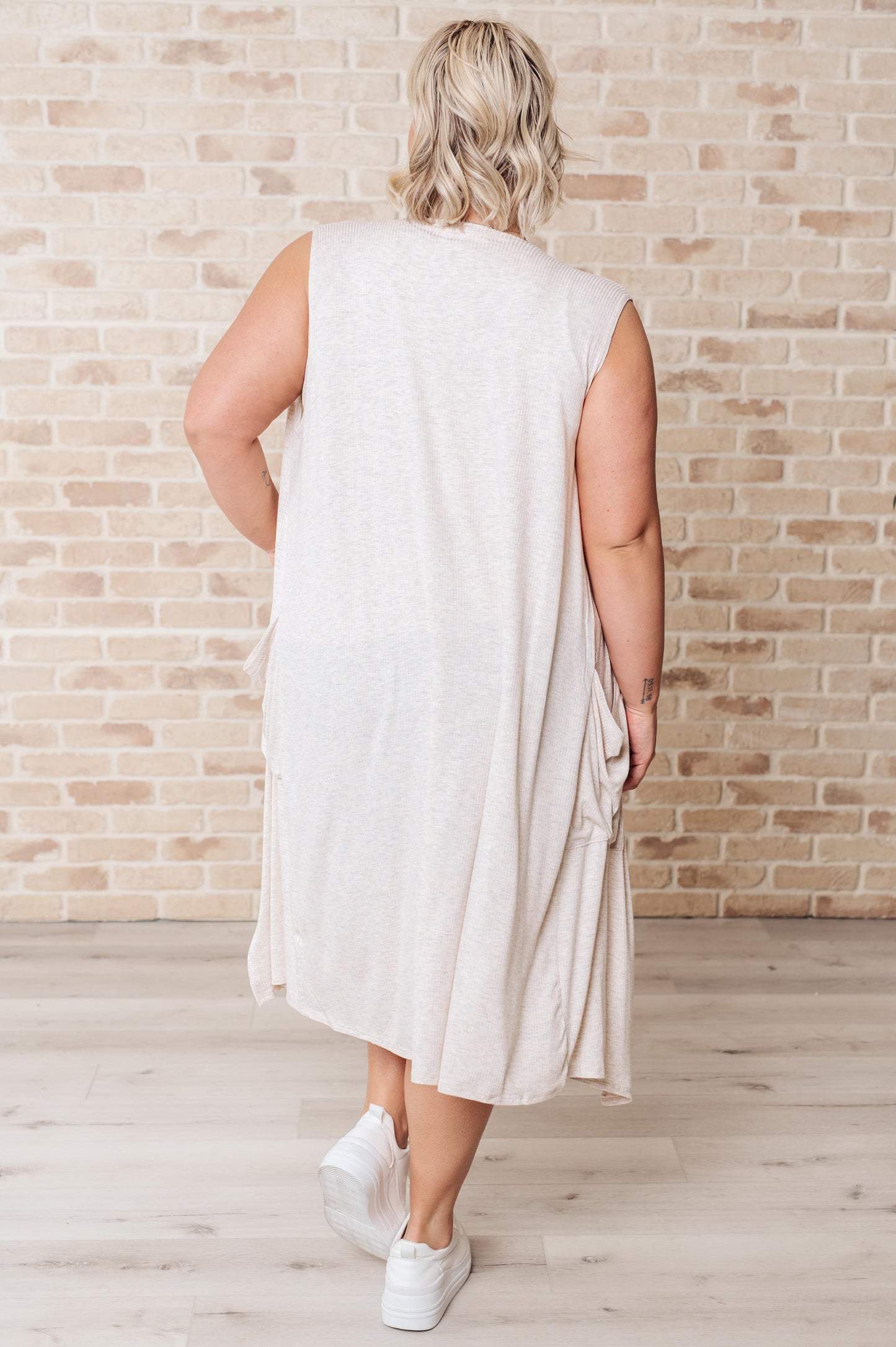 Breezy Boho Sleeveless Cardigan (Online Exclusive)