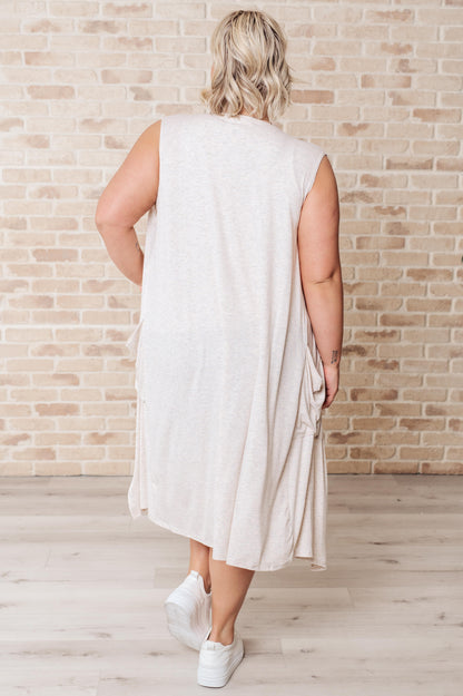 Breezy Boho Sleeveless Cardigan (Online Exclusive)