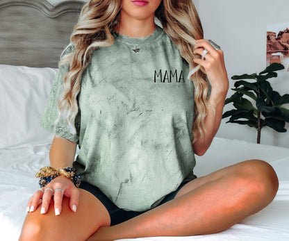 Mama Comfort Colors T Shirt (farmyard)