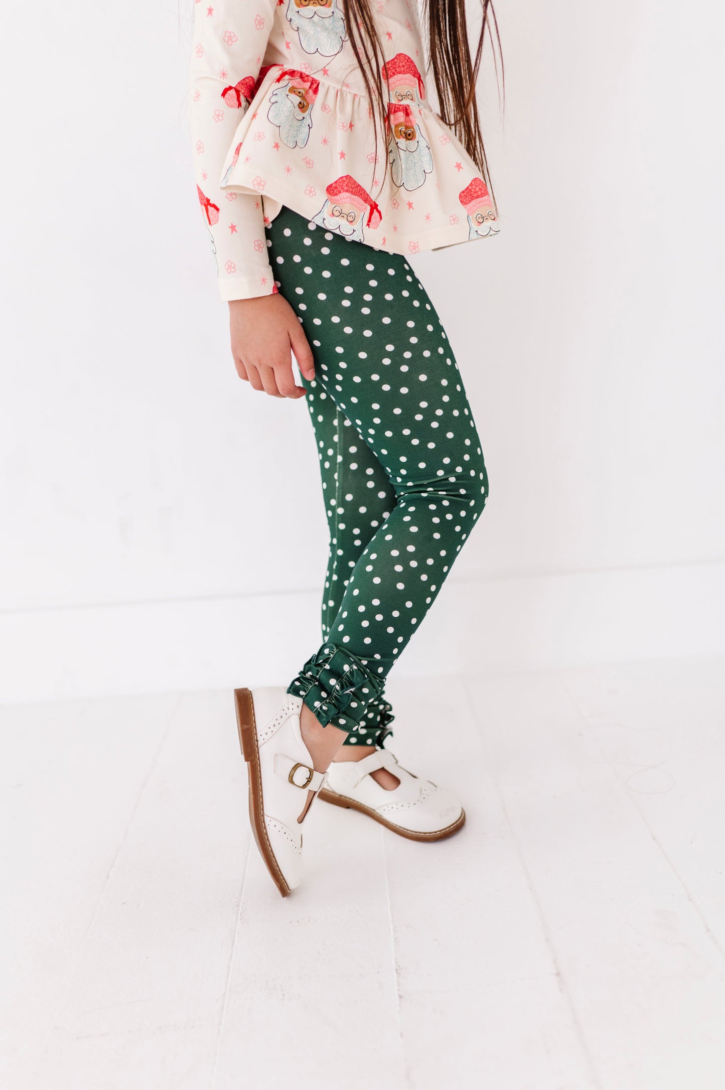 Evergreen Dottie | SLIM LEGGINGS