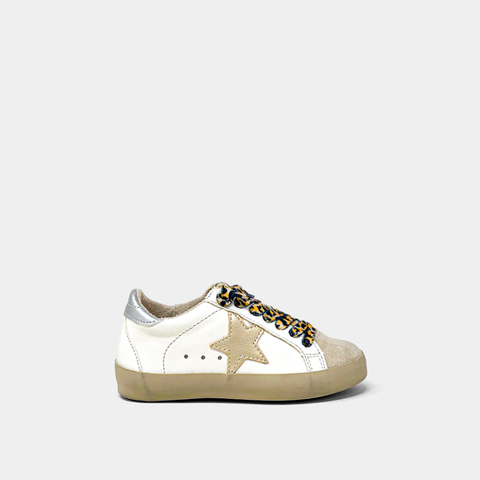Paris Gold Star Toddler Sneakers
