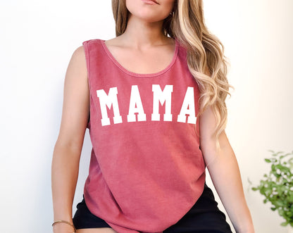 Mama Comfort Colors Tank Top (Condensed)